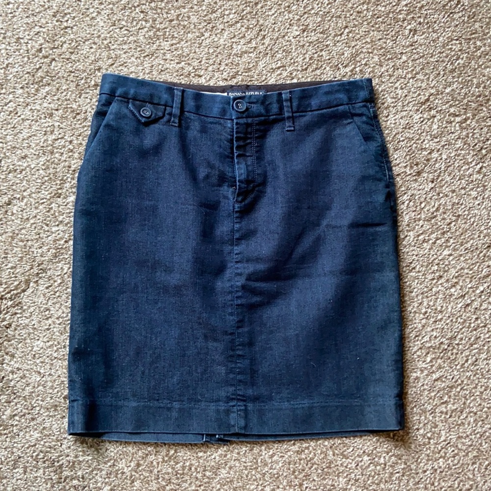 Denim skirt